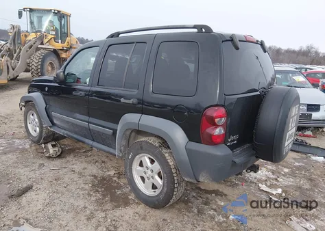 2005 Jeep Liberty Sport from USA, damaged, VIN 1J4GL48K95W521767